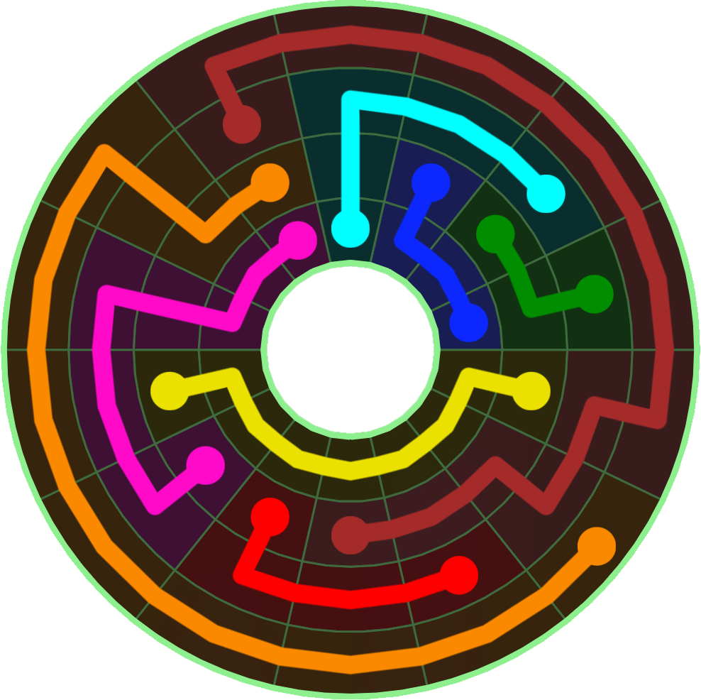 Flow Free 1017 Solution