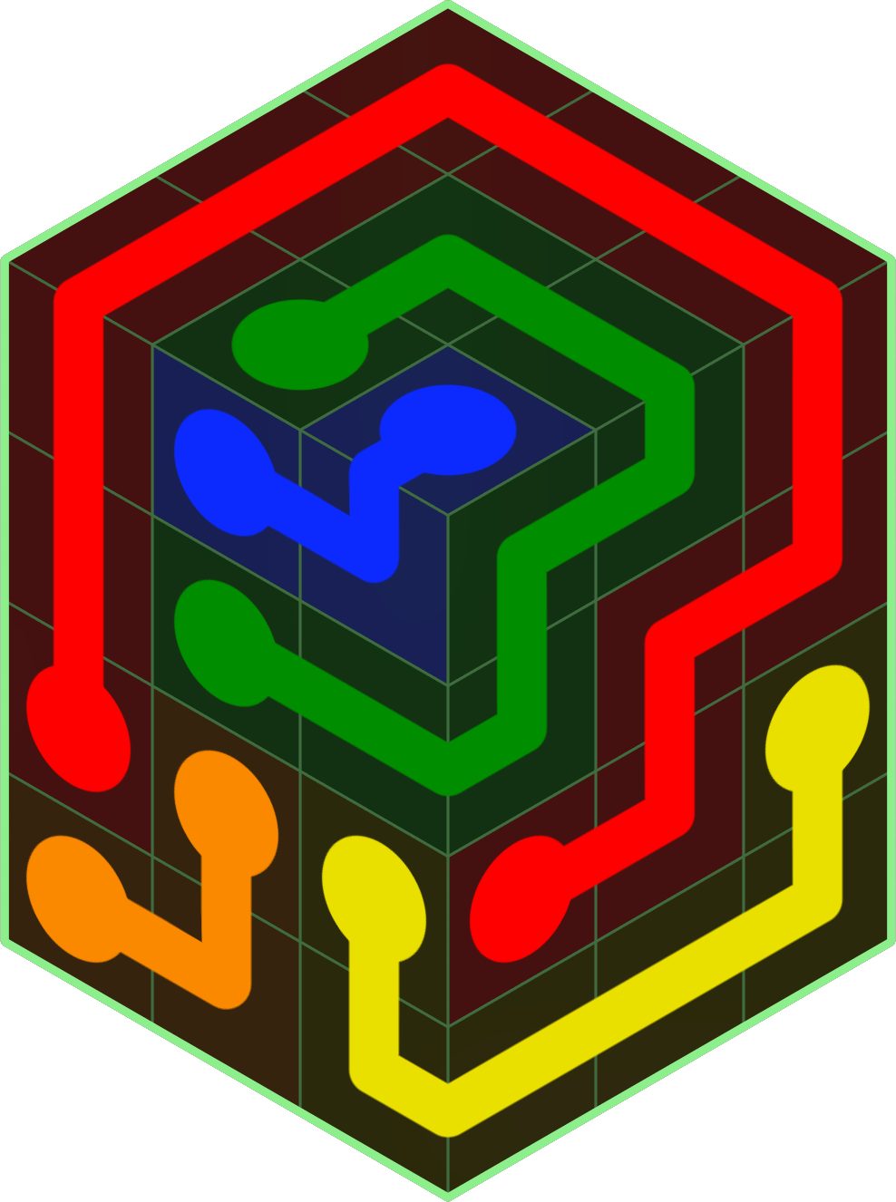 Flow Free 611 Solution