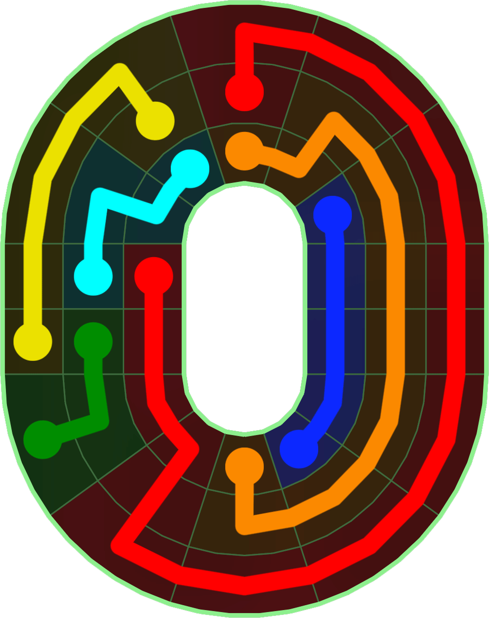 Flow Free 88 Solution