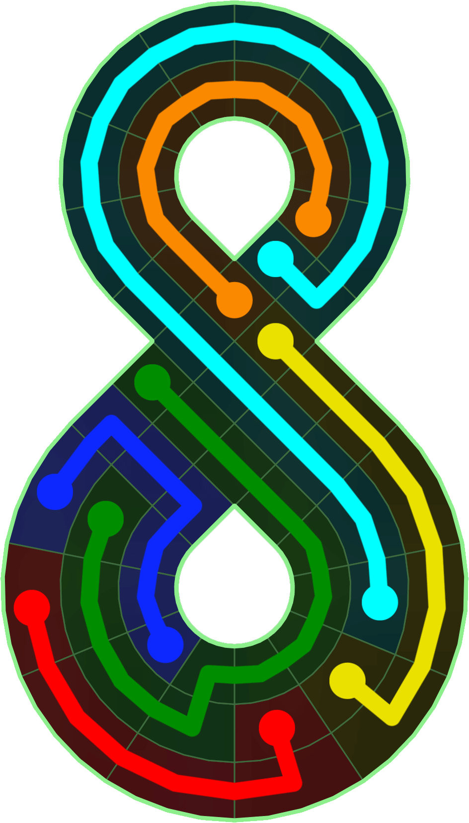 Flow Free 119 Solution