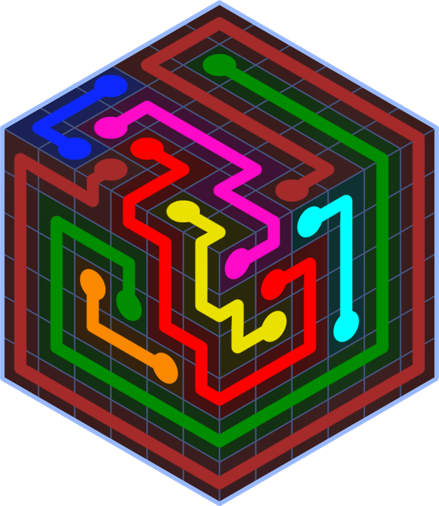 Flow Free 4932 Solution