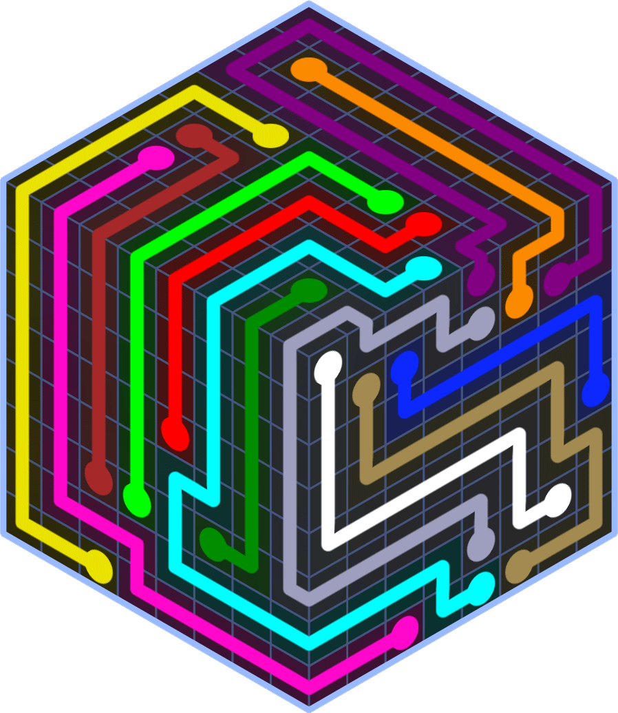 Flow Free 5382 Solution