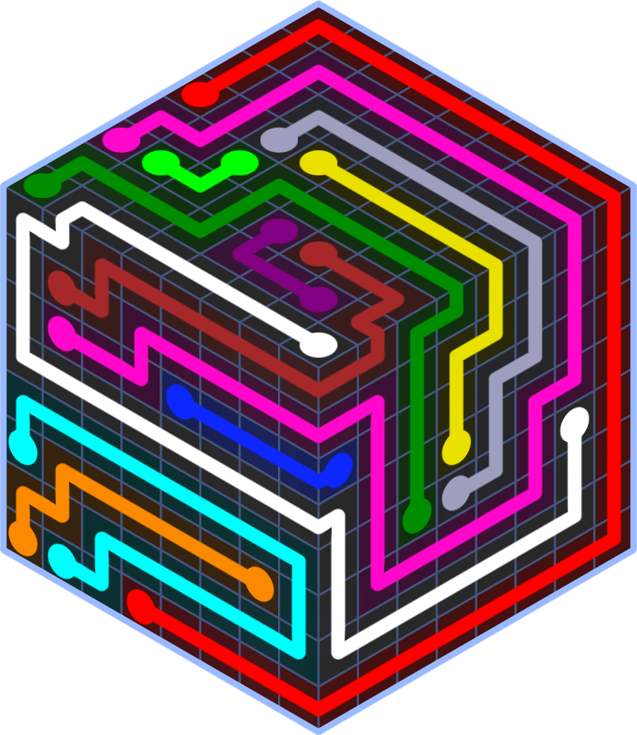 Flow Free 5492 Solution