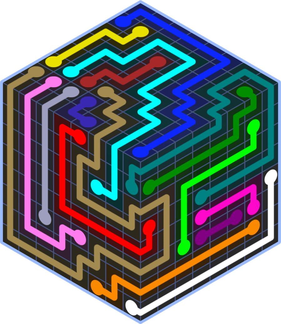 Flow Free 5519 Solution