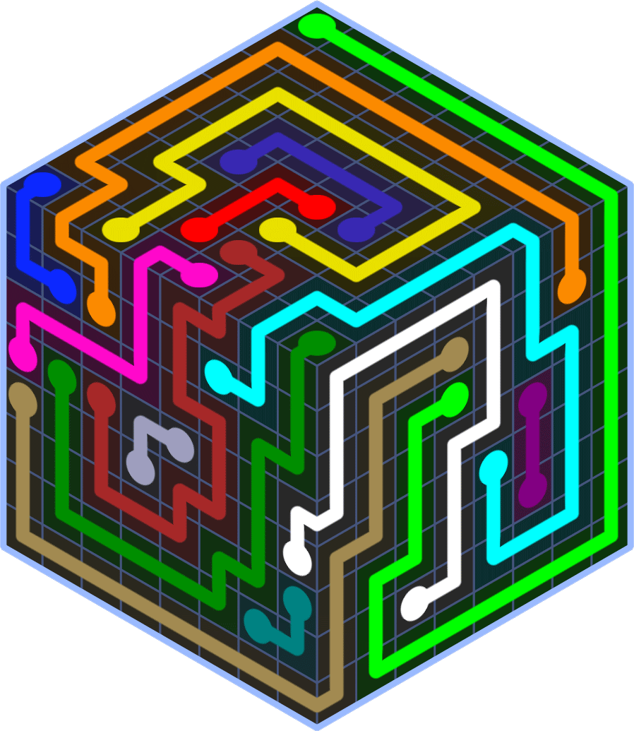 Flow Free 5422 Solution