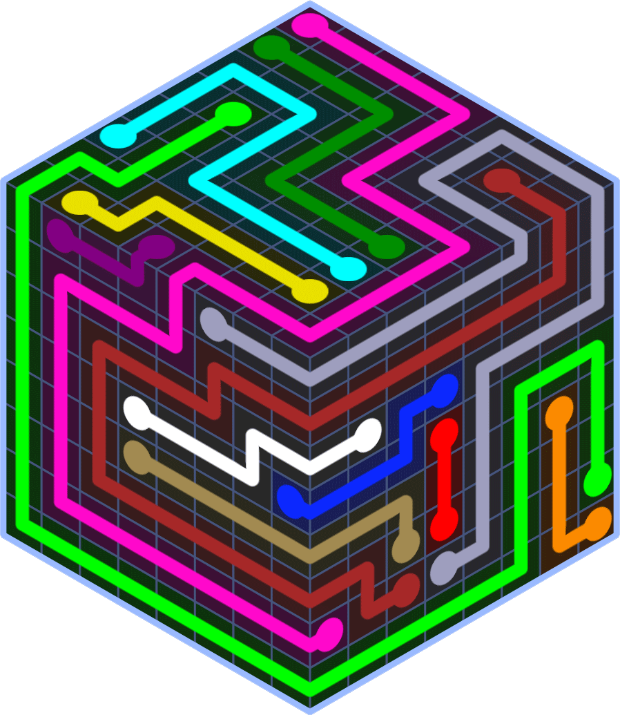 Flow Free 5423 Solution