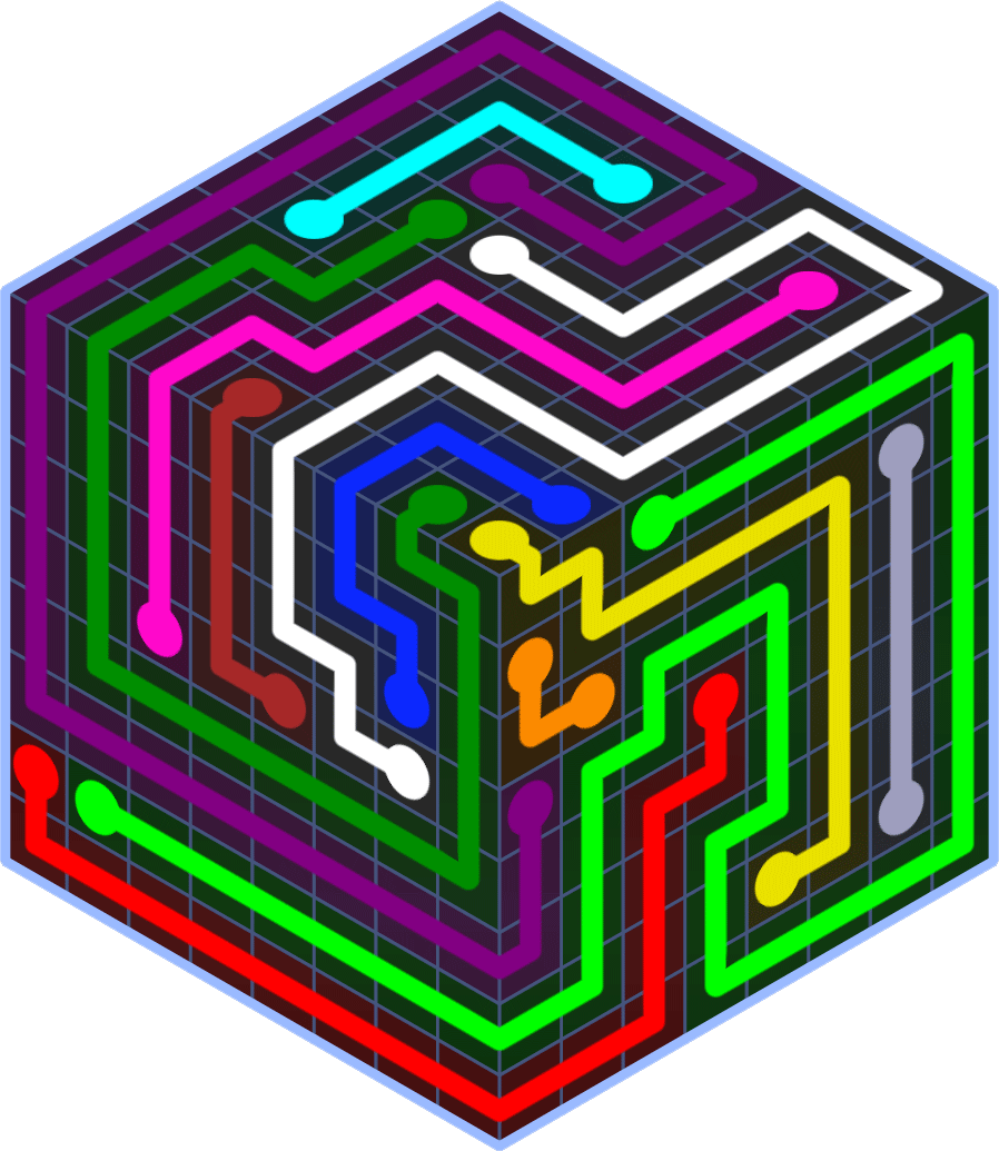 Flow Free 5427 Solution