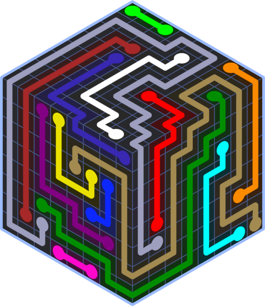 Flow Free 5432 Solution