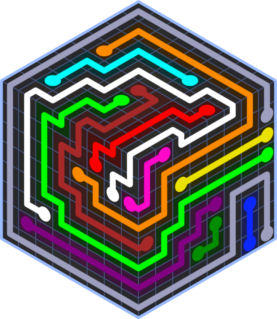 Flow Free 5437 Solution
