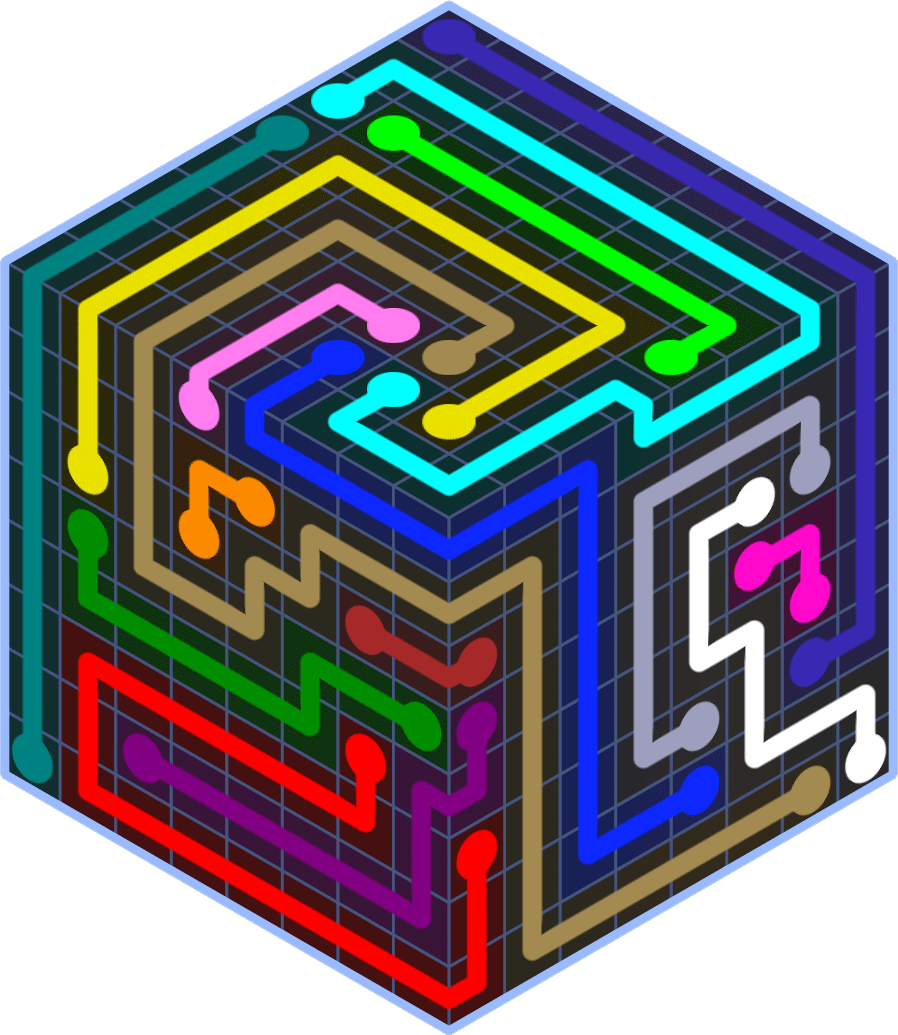 Flow Free 5442 Solution