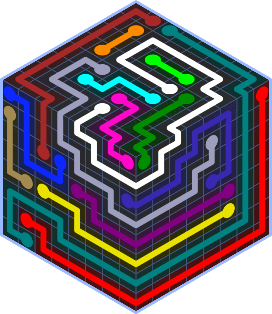 Flow Free 5446 Solution