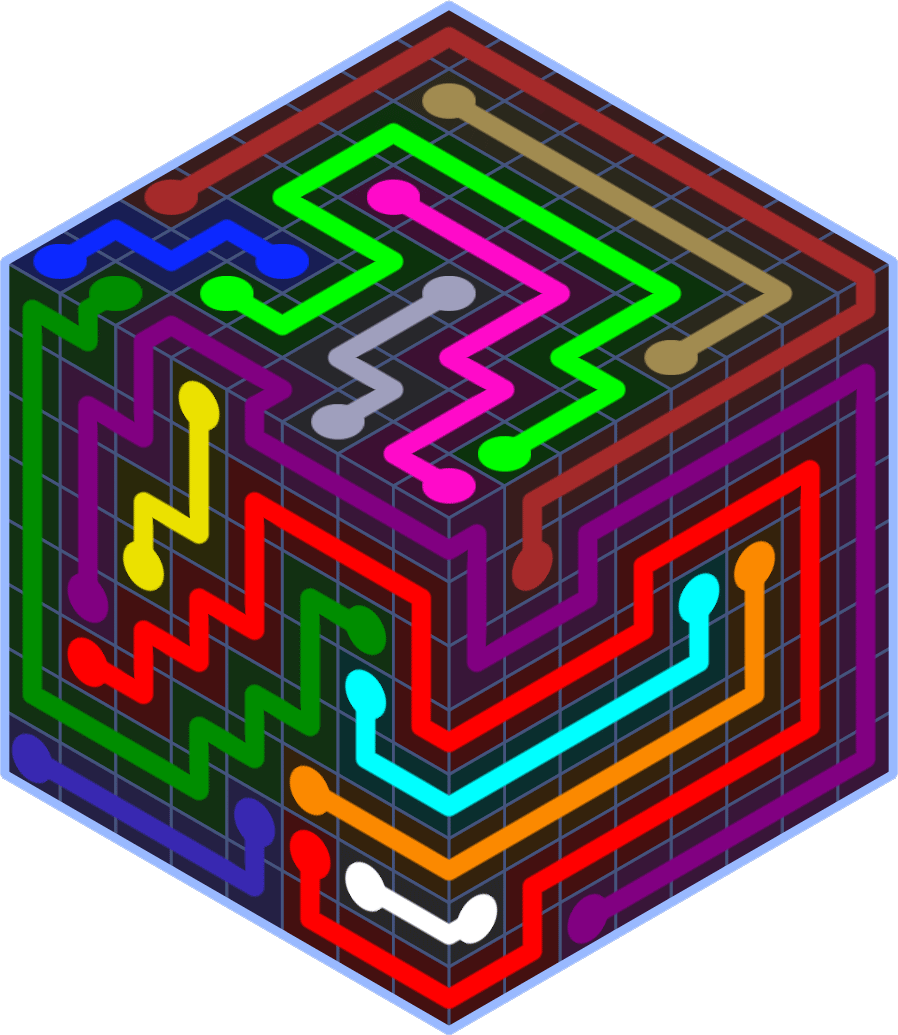 Flow Free 5456 Solution