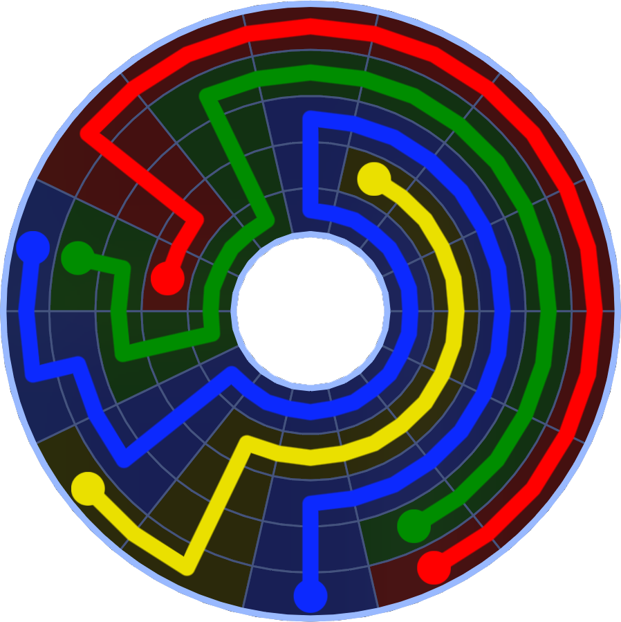 Flow Free 5724 Solution