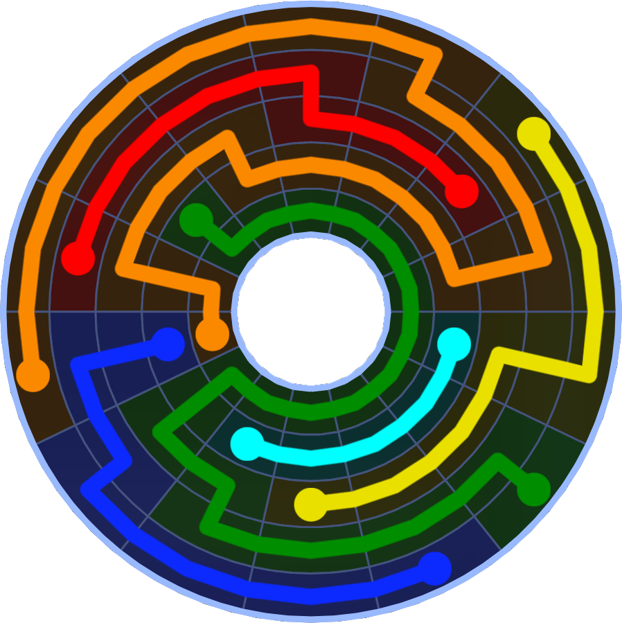 Flow Free 5727 Solution