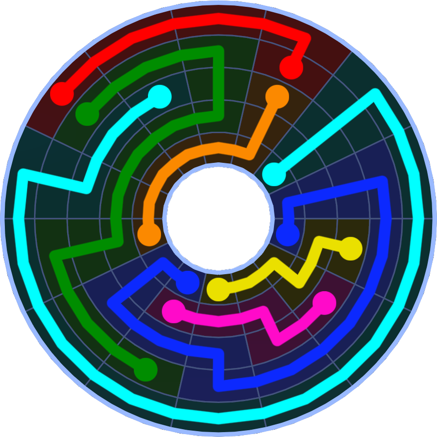 Flow Free 5729 Solution