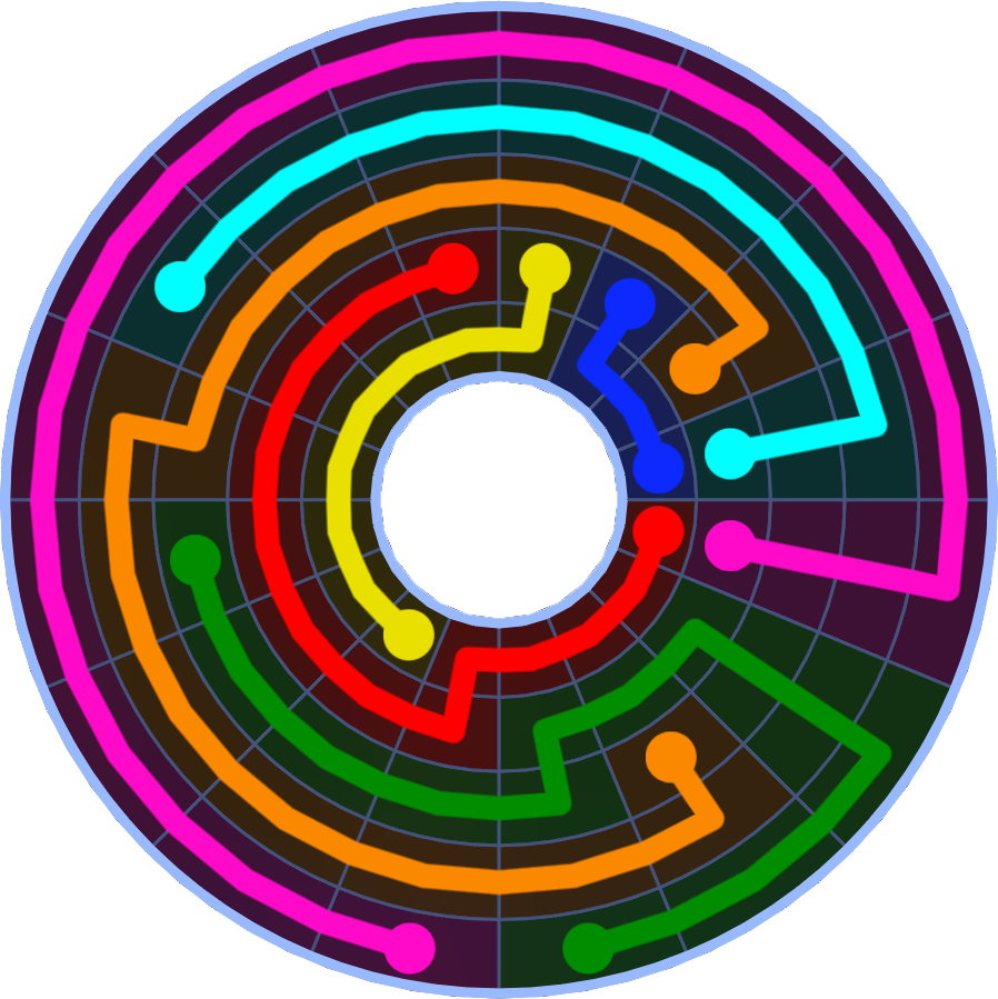 Flow Free 5731 Solution