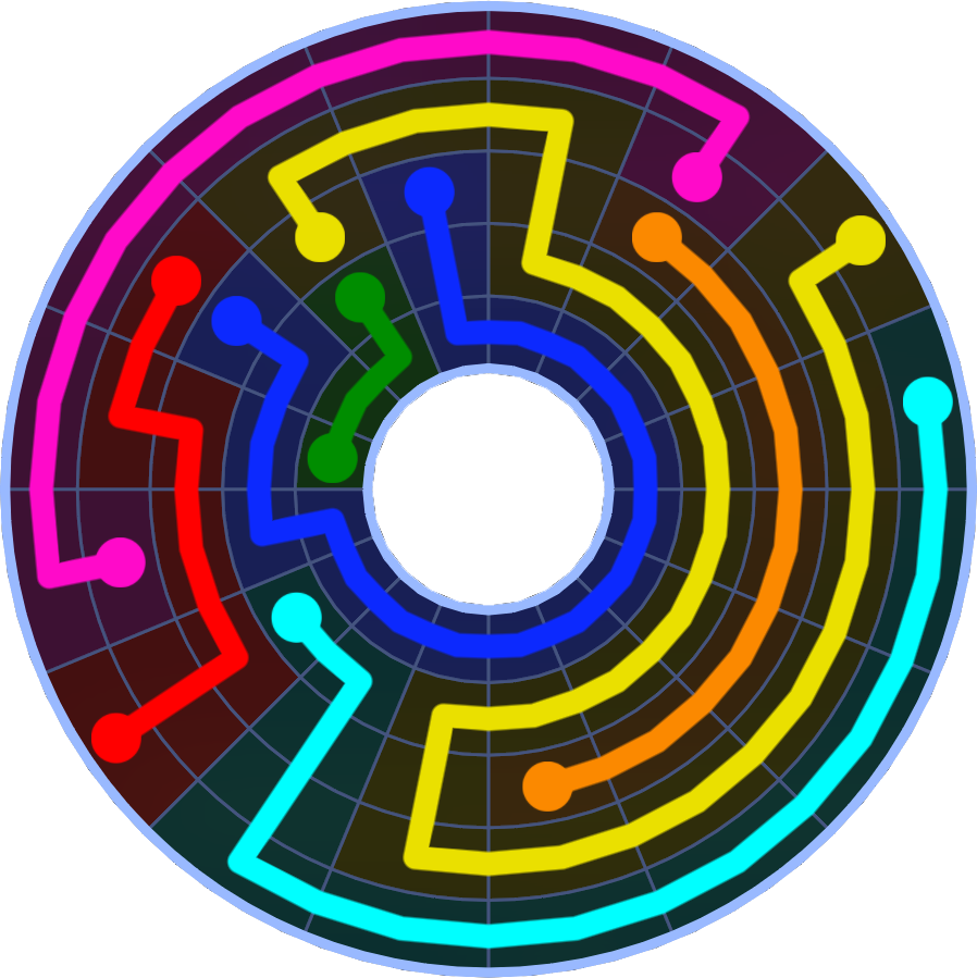 Flow Free 5732 Solution