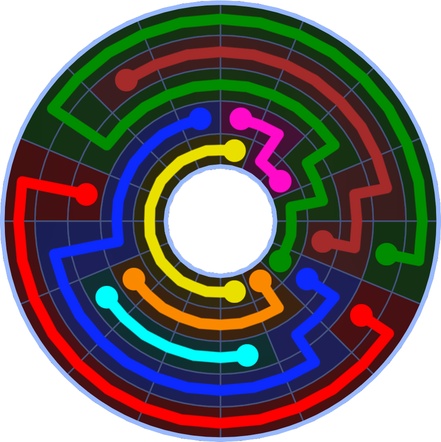Flow Free 5737 Solution