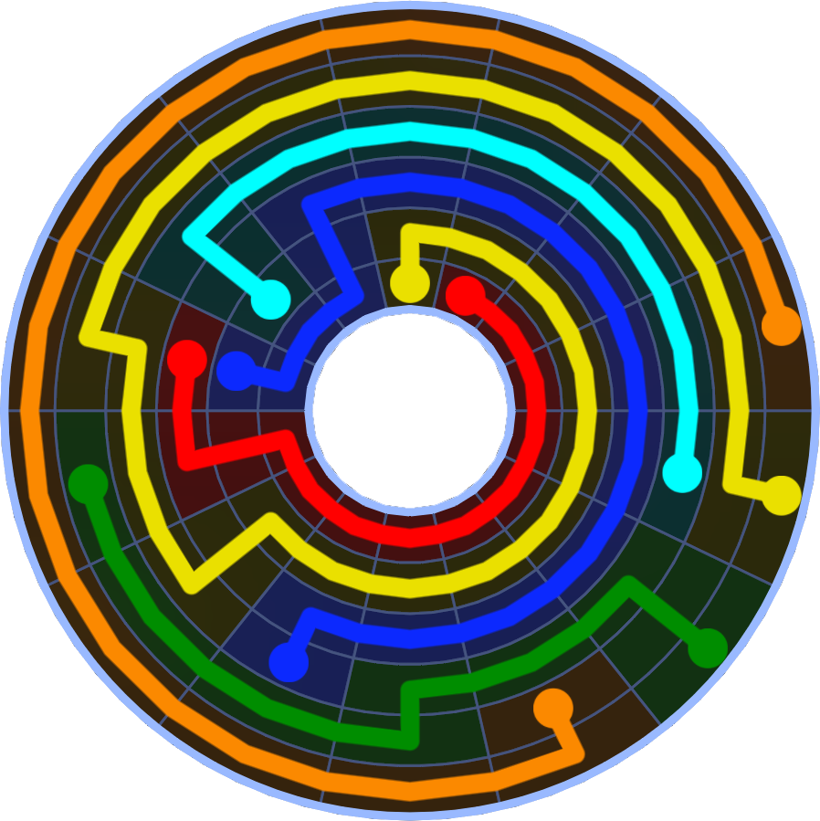 Flow Free 5776 Solution