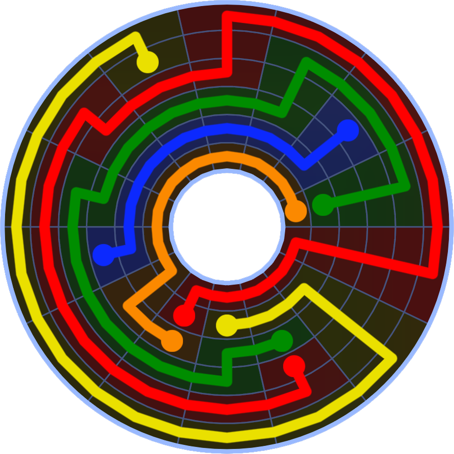 Flow Free 5778 Solution
