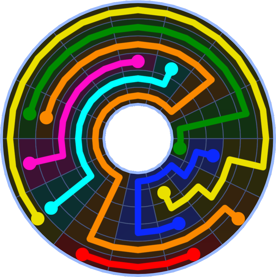 Flow Free 5781 Solution