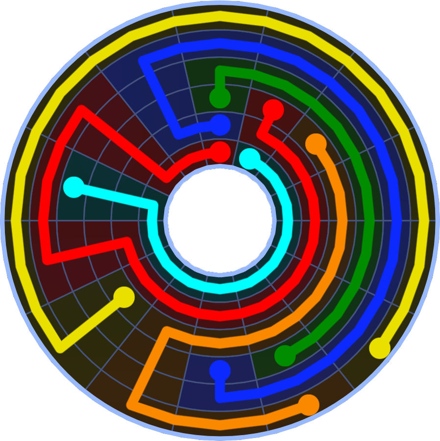 Flow Free 5784 Solution