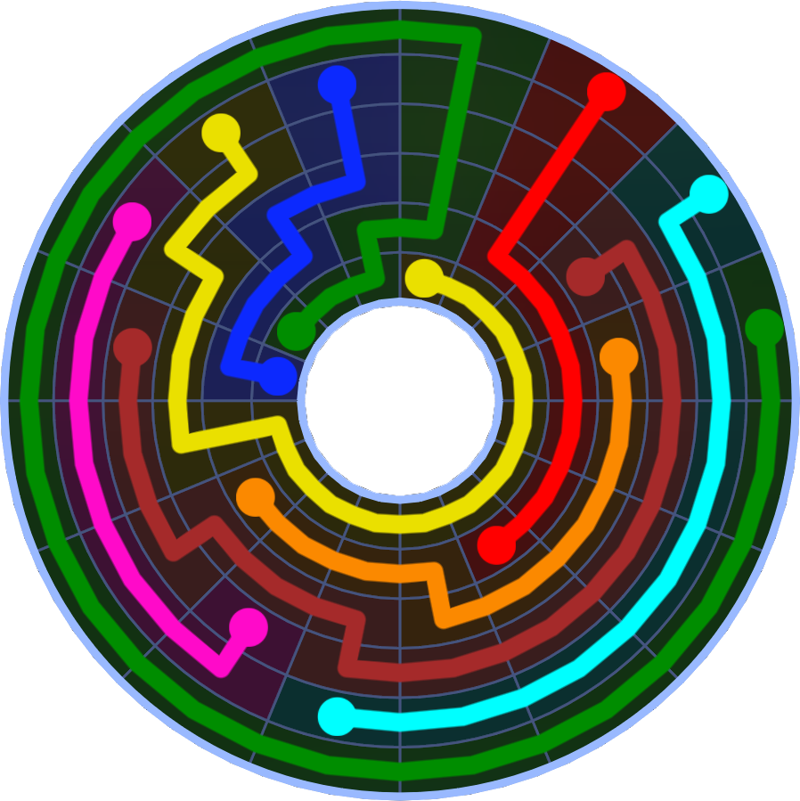 Flow Free 5799 Solution