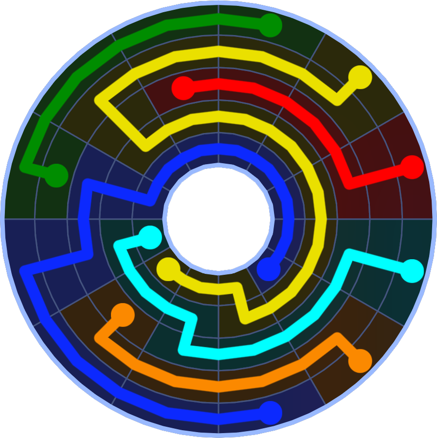 Flow Free 5532 Solution