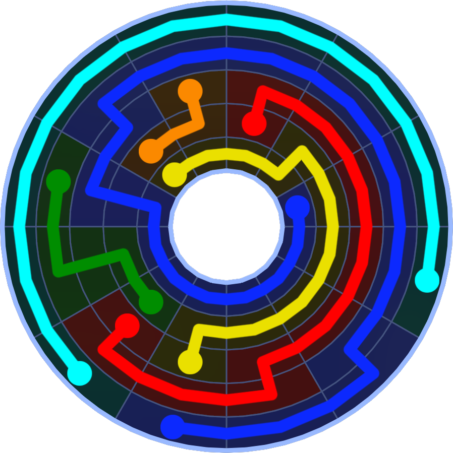 Flow Free 5541 Solution