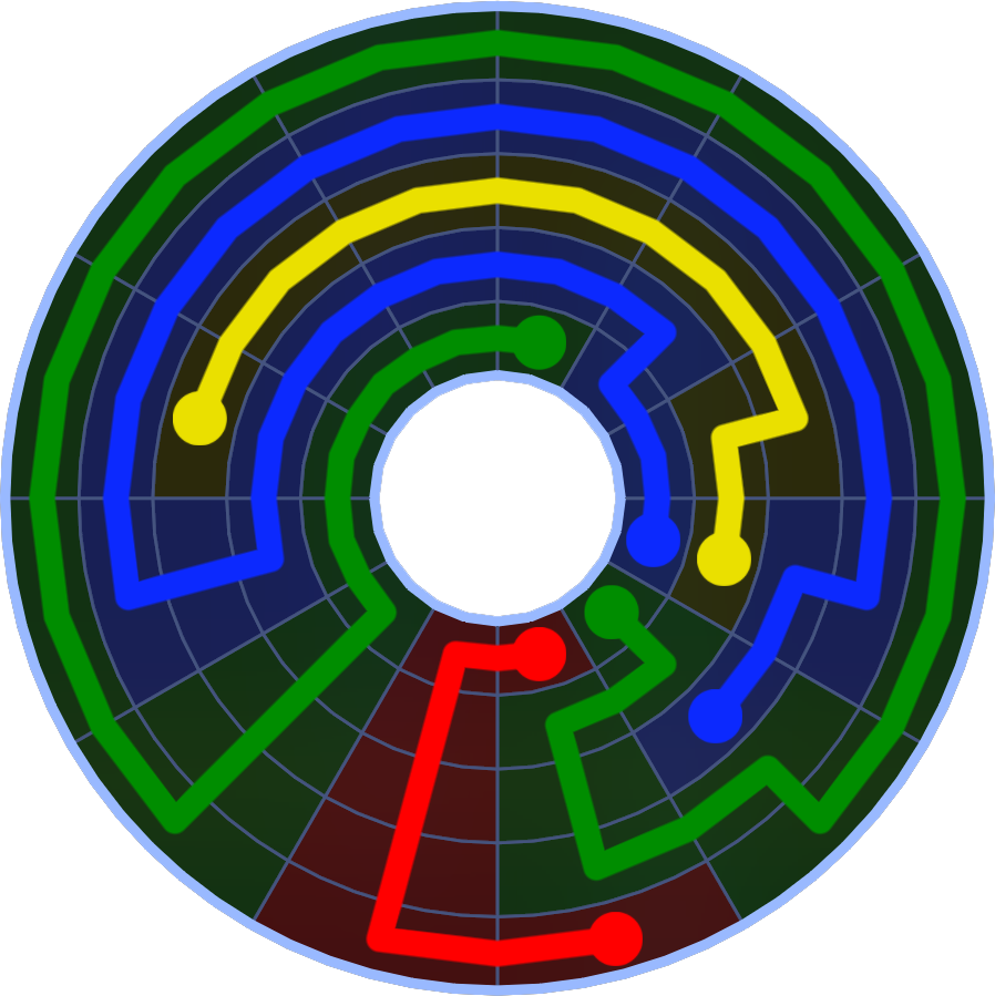 Flow Free 5542 Solution