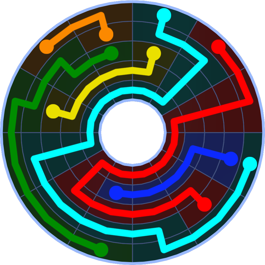 Flow Free 5543 Solution