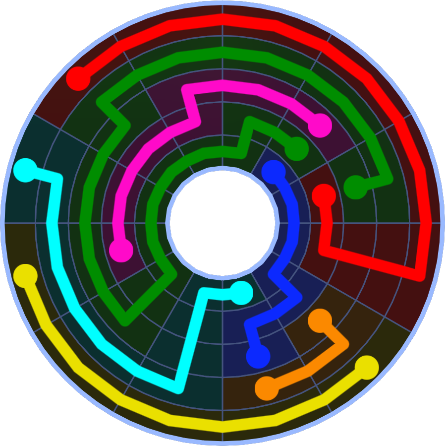 Flow Free 5523 Solution