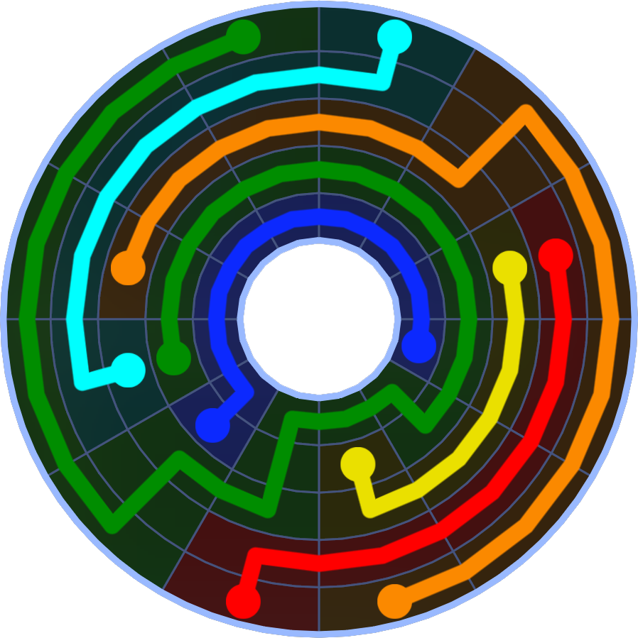 Flow Free 5527 Solution