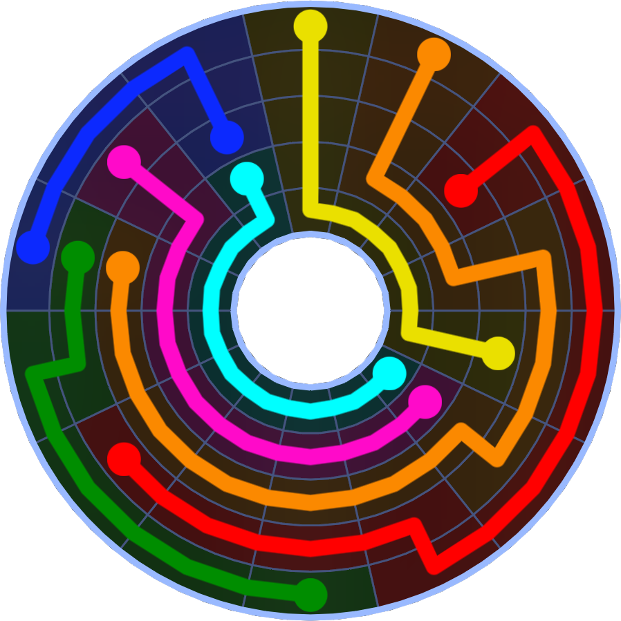 Flow Free 5553 Solution