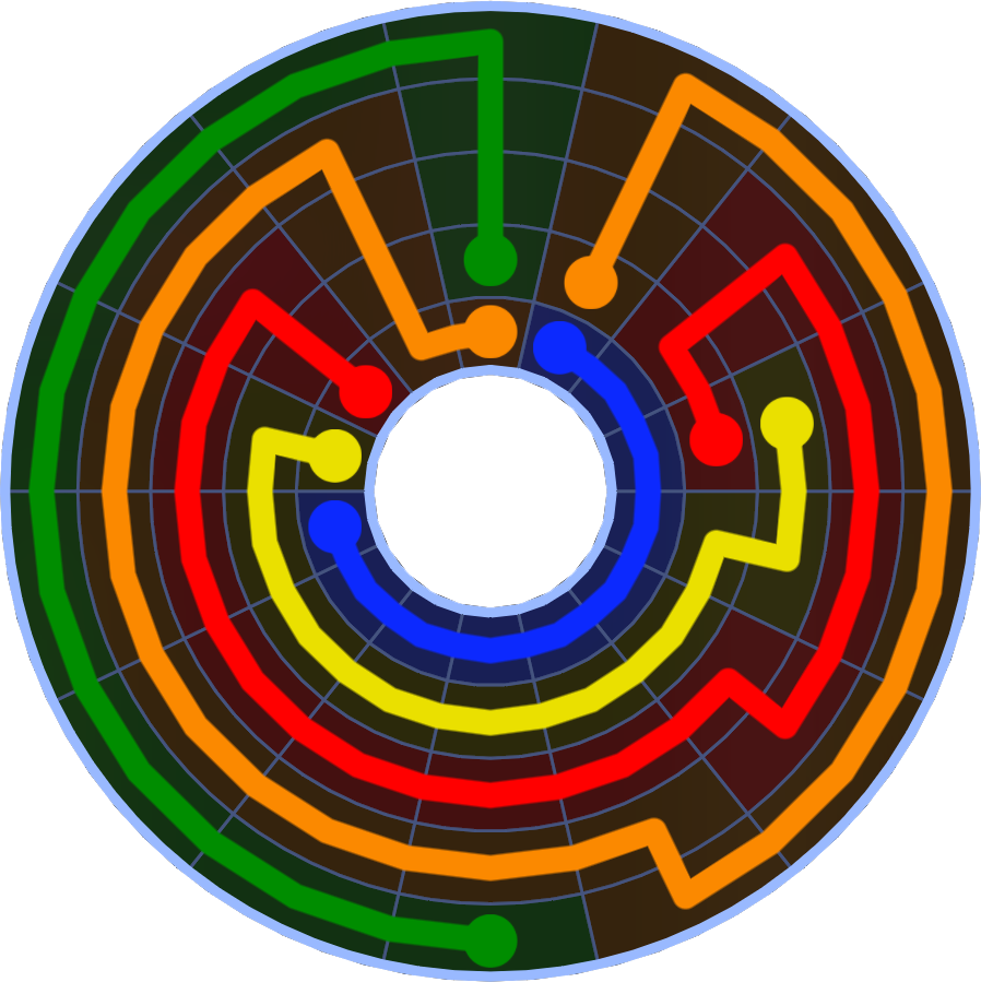 Flow Free 5556 Solution