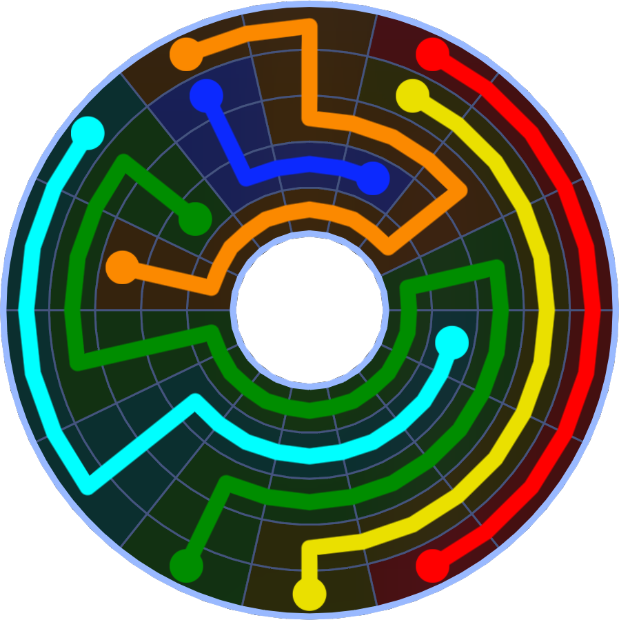 Flow Free 5557 Solution