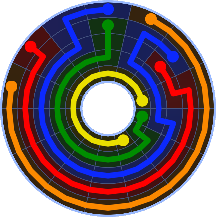Flow Free 5565 Solution