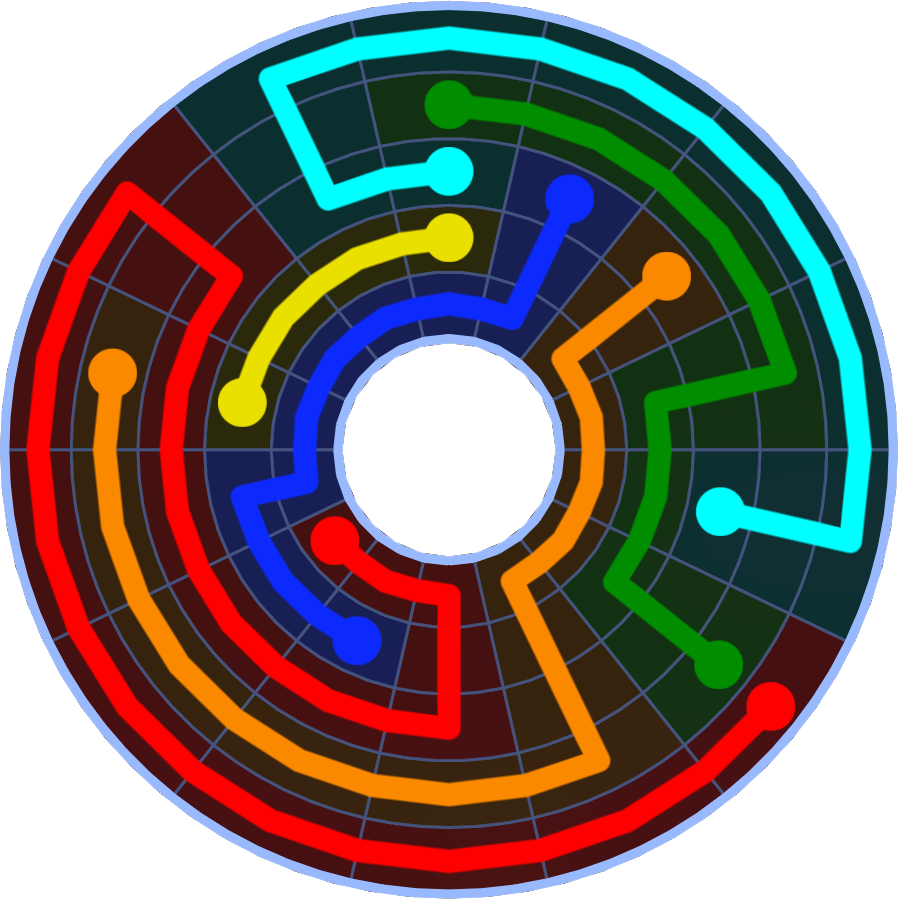 Flow Free 5578 Solution