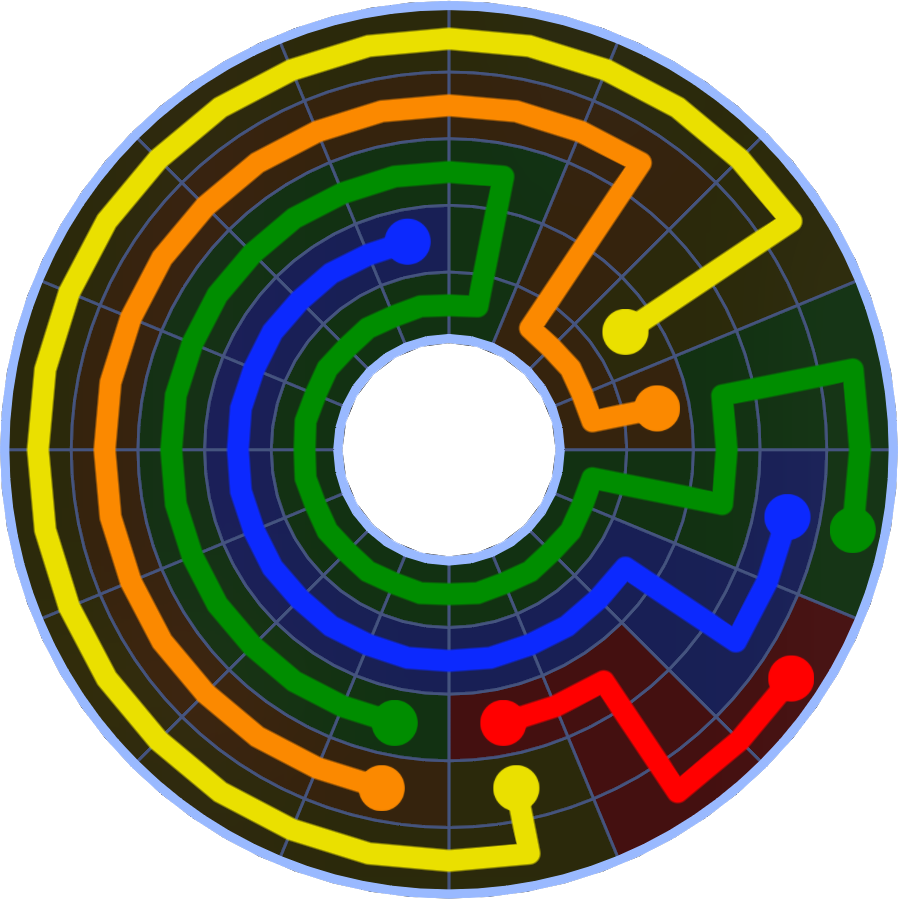 Flow Free 5582 Solution