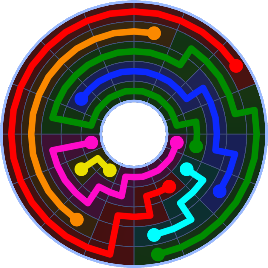 Flow Free 5583 Solution