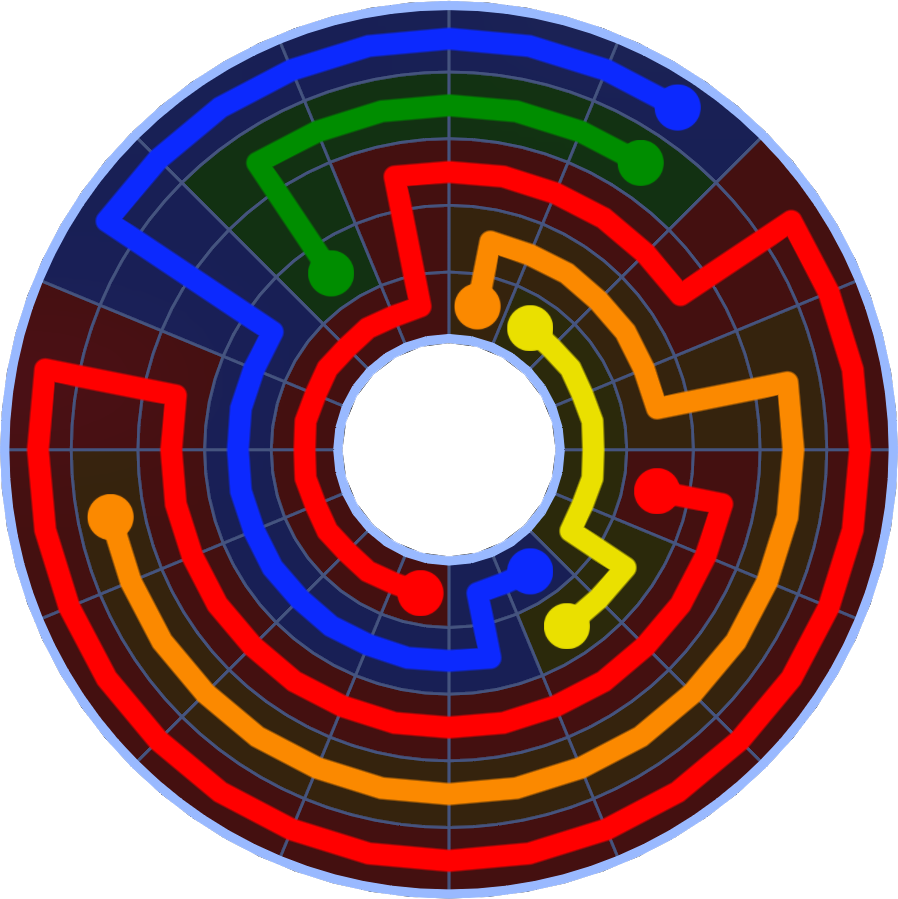 Flow Free 5593 Solution