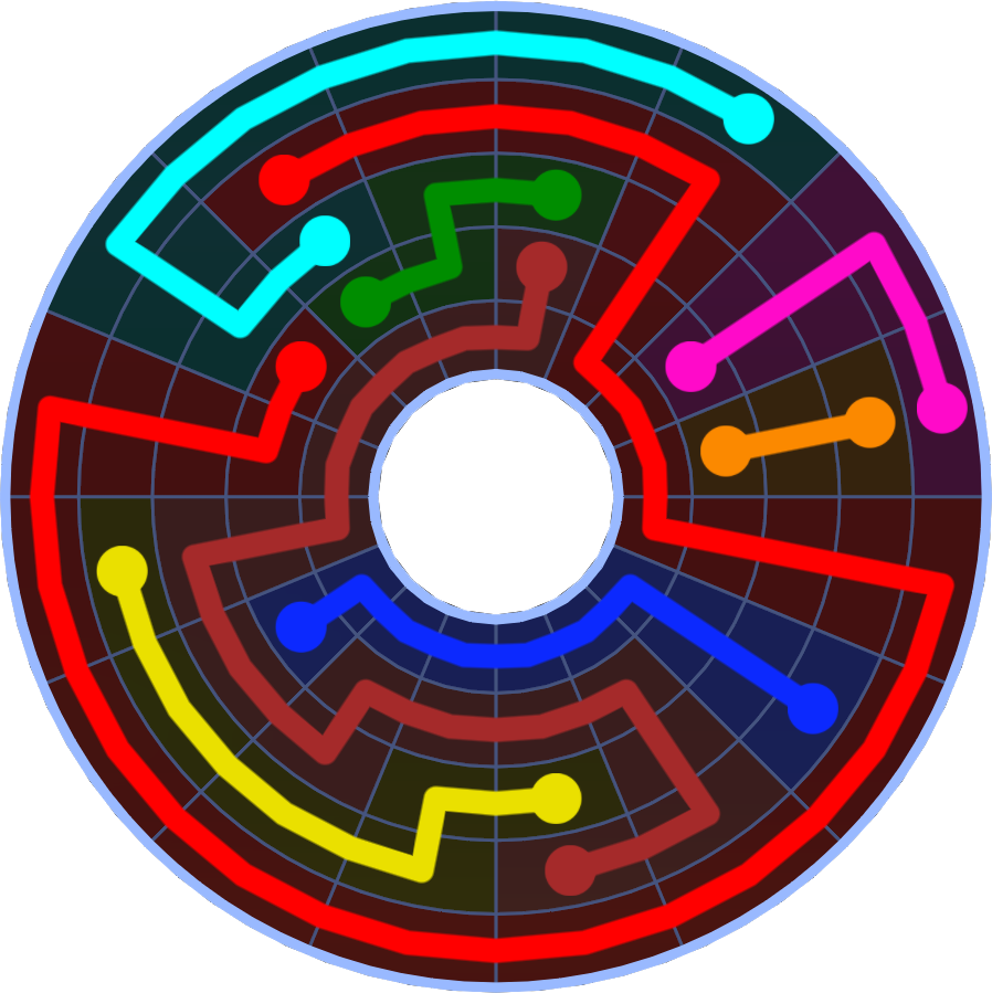 Flow Free 5596 Solution