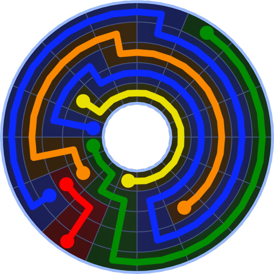 Flow Free 5597 Solution