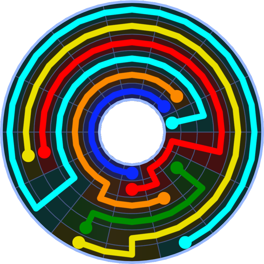 Flow Free 5621 Solution