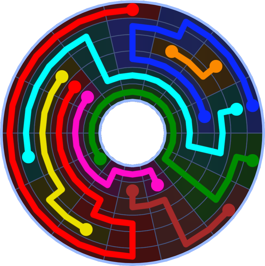 Flow Free 5627 Solution
