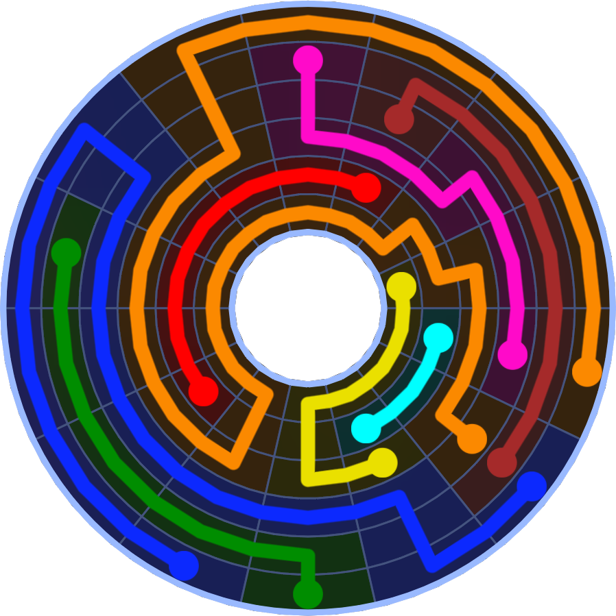 Flow Free 5632 Solution