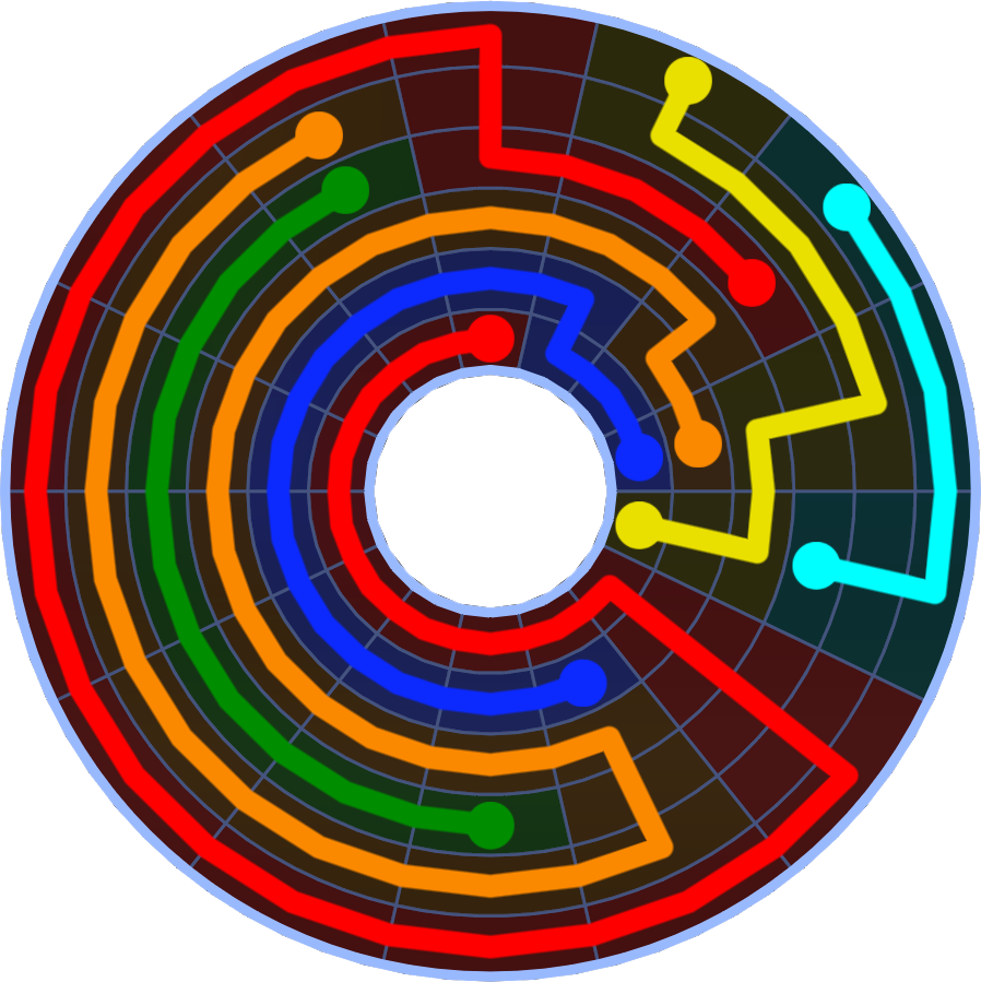 Flow Free 5614 Solution