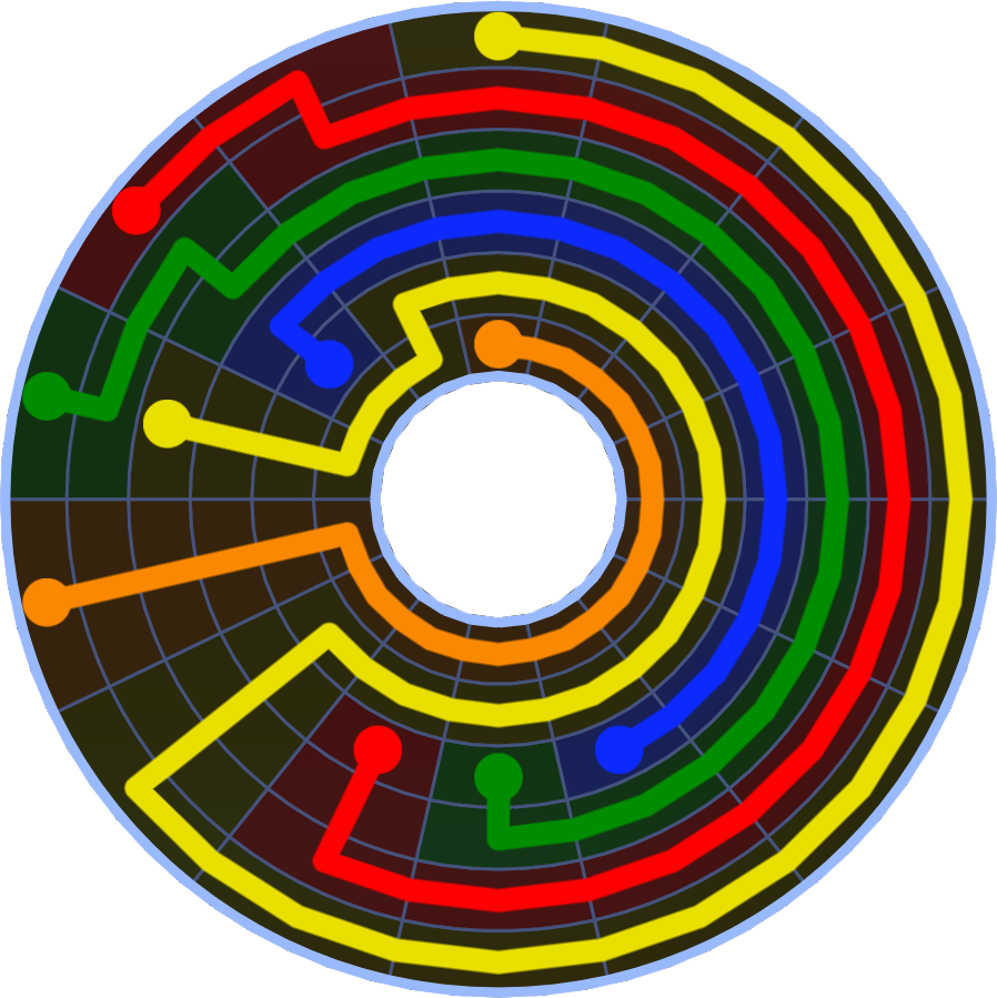 Flow Free 5619 Solution