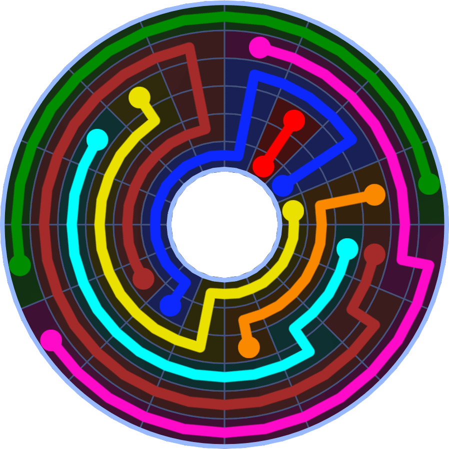 Flow Free 5668 Solution