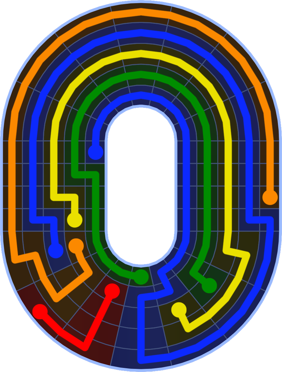 Flow Free 6011 Solution